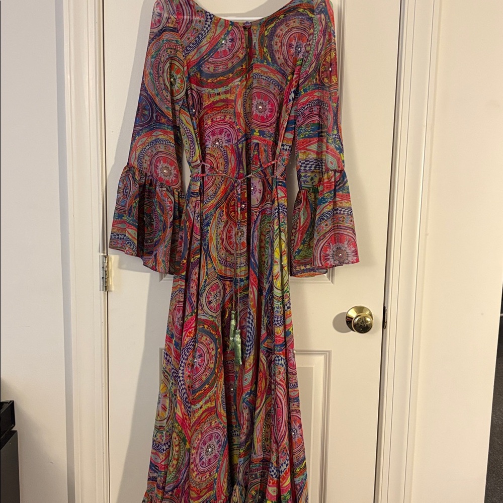 ✨HOST PICK✨ ALEXIS Charisma Maxi Dress in Mystic Paisley Print Flounce - Picture 7 of 8